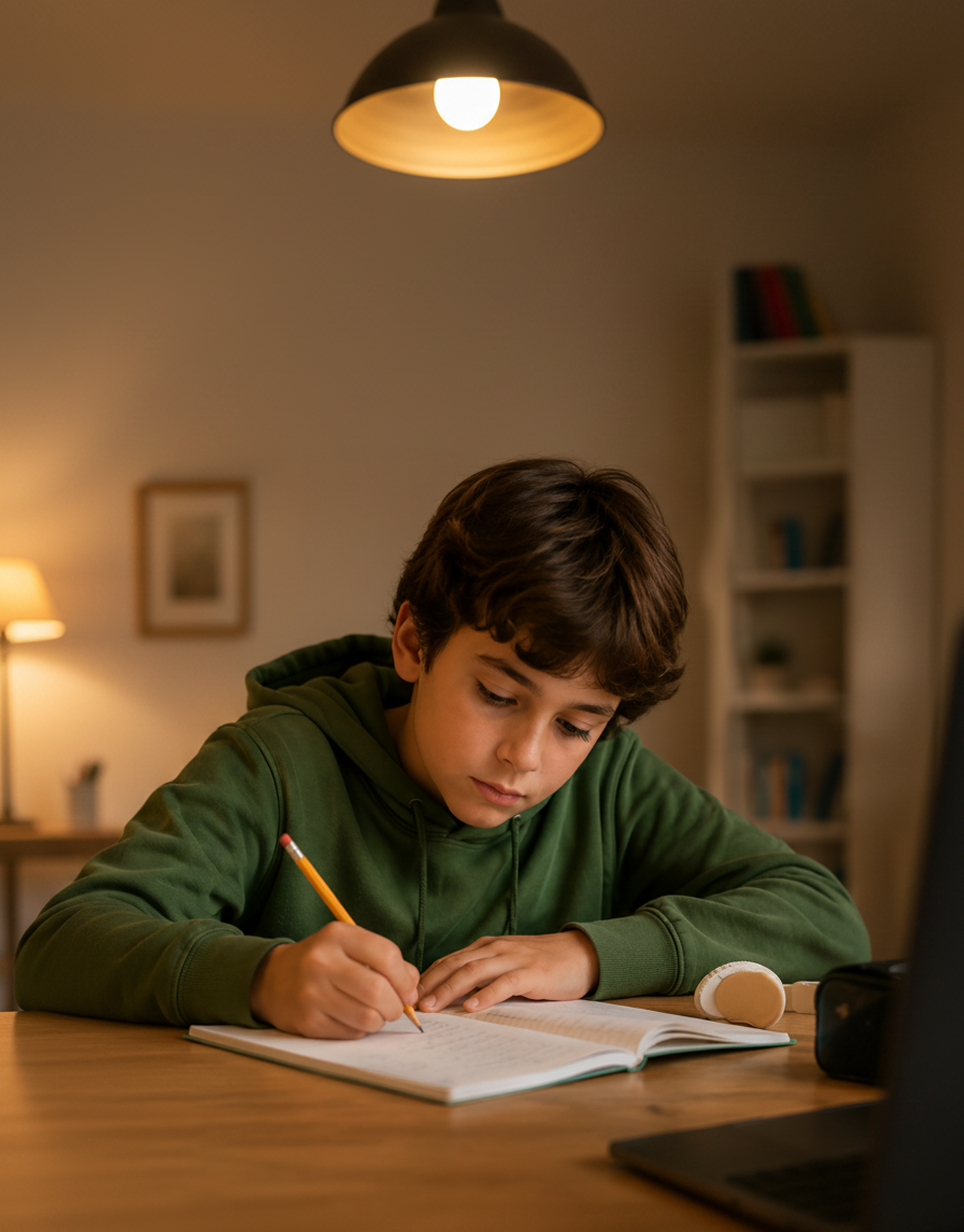 Homework, chores, then devices