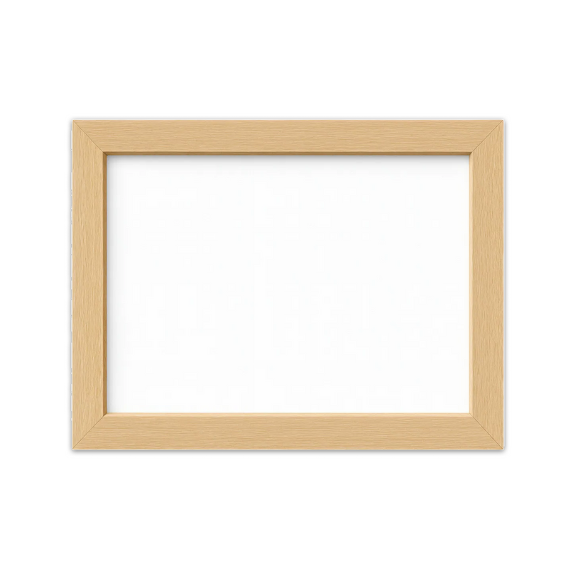 Natural Wooden Frame for Family Hub