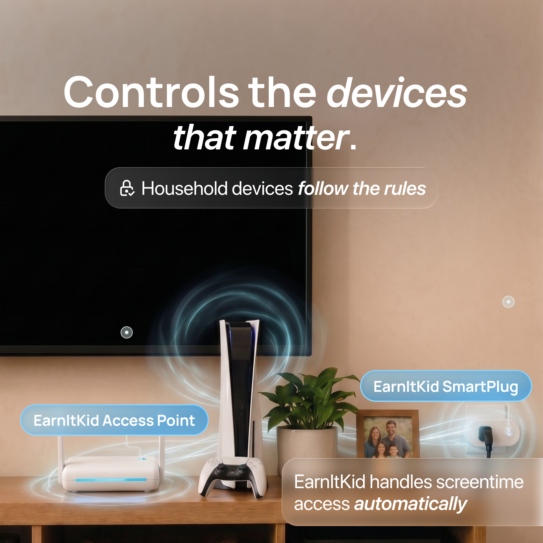 unlisted EarnItKid Family Hub Touchscreen System